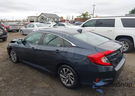 2018 Honda Civic Ex from USA, damaged, VIN 19XFC2F73JE030751